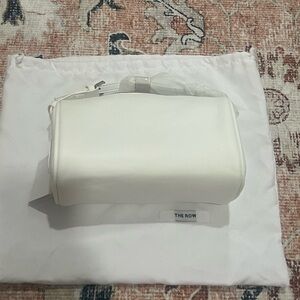 Ivory Leather Clutch
